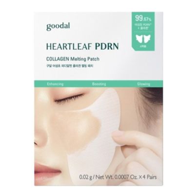 GOODAL Heartleaf PDRN Collagen Melting Patch (4pcs） Sheet Mask 1