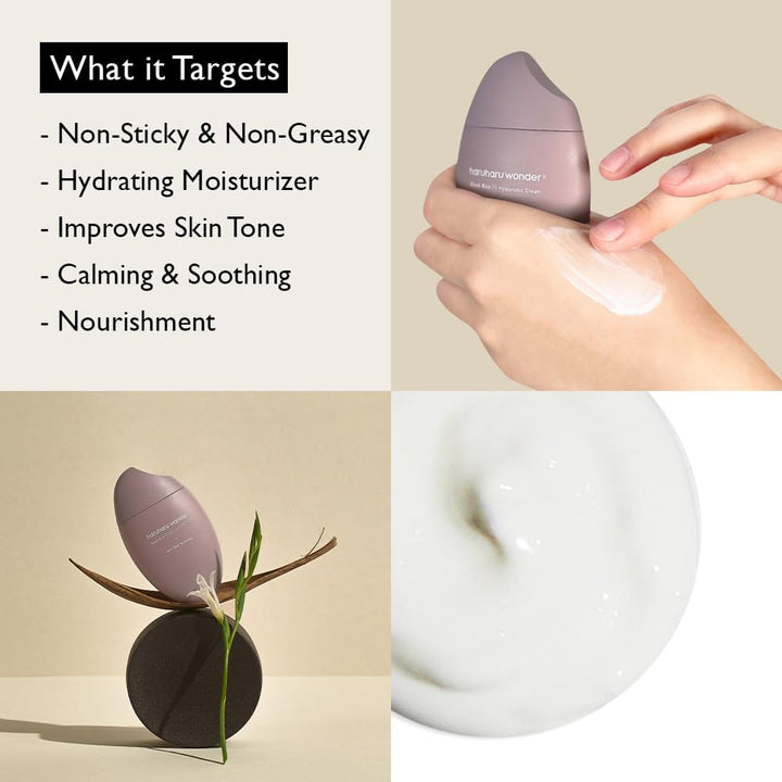 HARUHARU WONDER Black Rice Hyaluronic Cream 50ml Health & Beauty oceanbuy beauty markham toronto free ship USA asian korean skincare