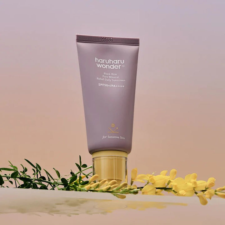 HARUHARU WONDER Black Rice Pure Mineral Relief Daily Sunscreen SPF50+ PA++++ 50ml Health & Beauty oceanbuy beauty markham toronto free ship USA asian korean skincare