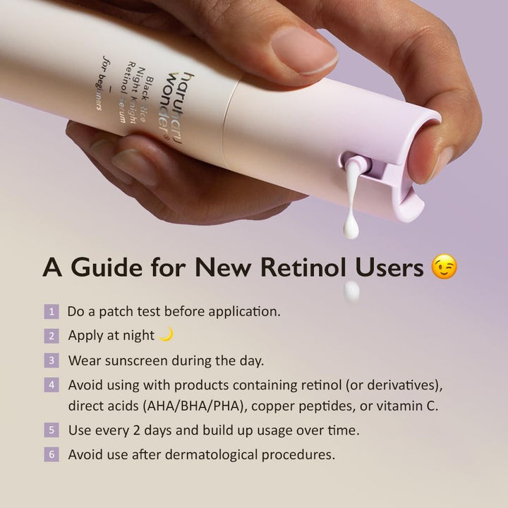 HARUHARU WONDER Black Rice Night Knight Retinol Serum 20ml Health & Beauty