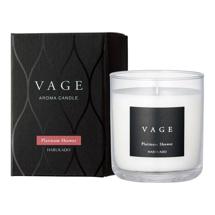 HARUKADO Vage Aroma Candle 110g - Platinum Shower Home & Garden oceanbuy beauty markham toronto free ship USA asian korean skincare