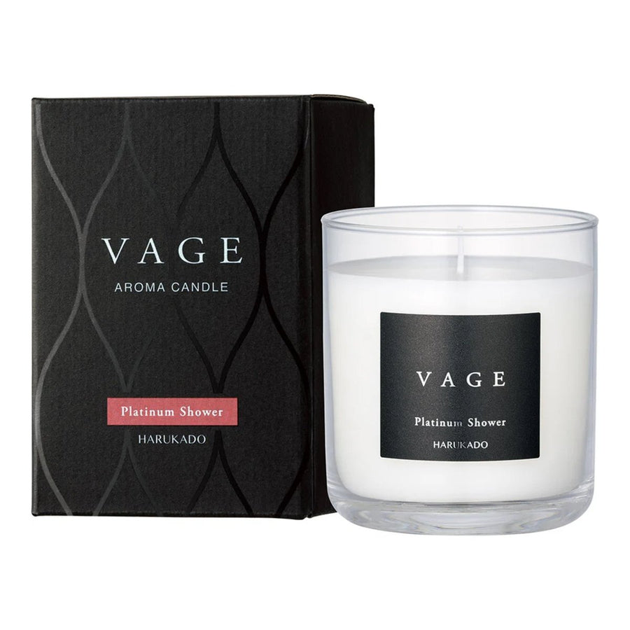 HARUKADO Vage Aroma Candle 110g - Platinum Shower Home & Garden oceanbuy beauty markham toronto free ship USA asian korean skincare
