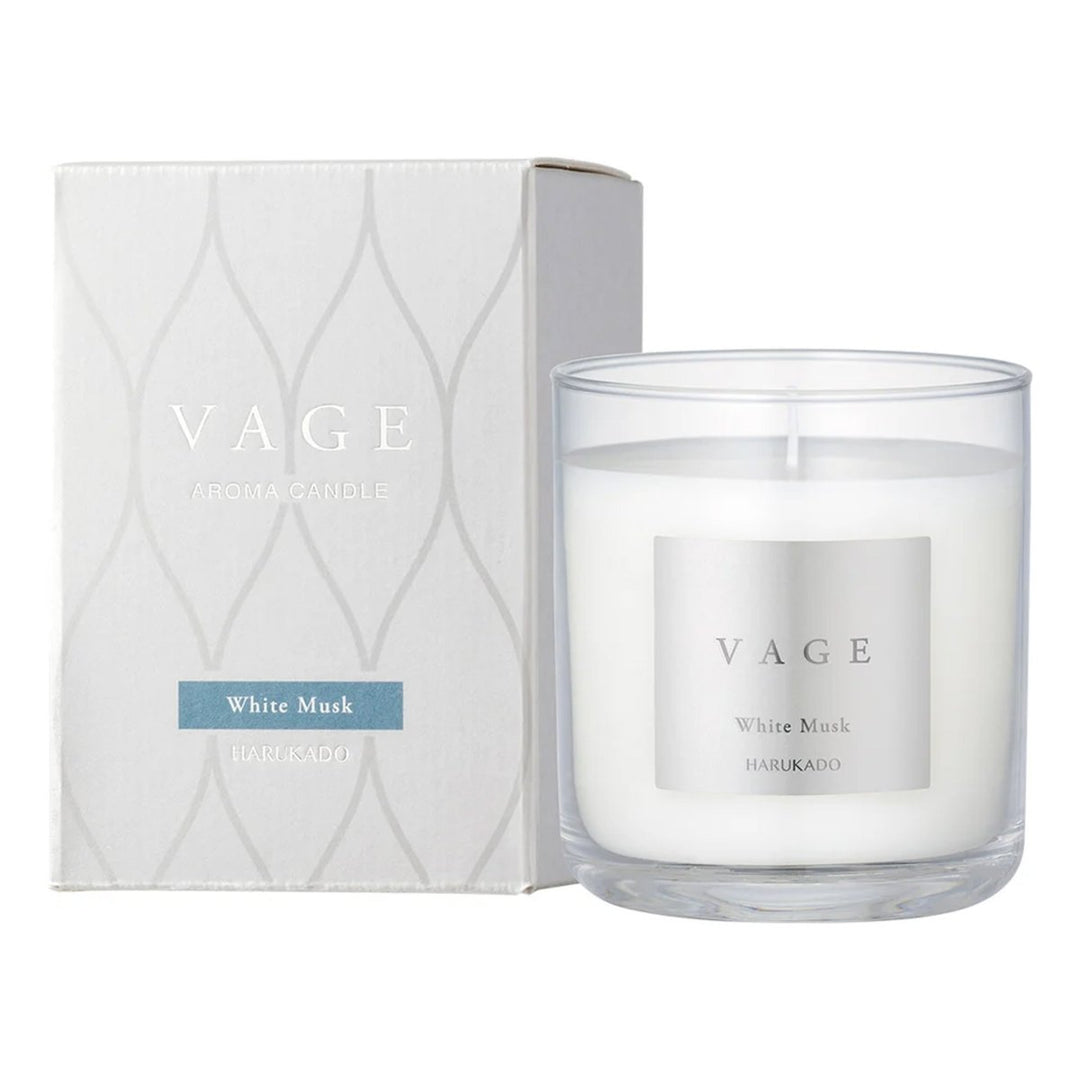 HARUKADO Vage Aroma Candle 110g - White Musk Home & Garden oceanbuy beauty markham toronto free ship USA asian korean skincare