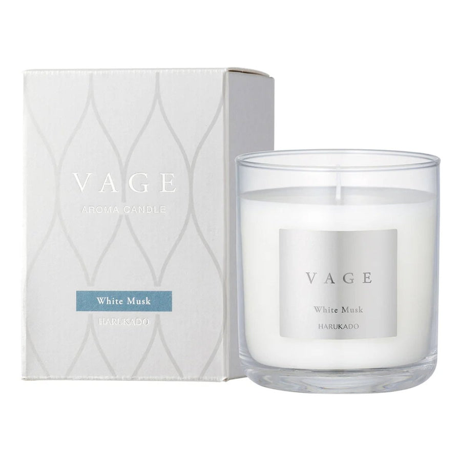 HARUKADO Vage Aroma Candle 110g - White Musk Home & Garden oceanbuy beauty markham toronto free ship USA asian korean skincare
