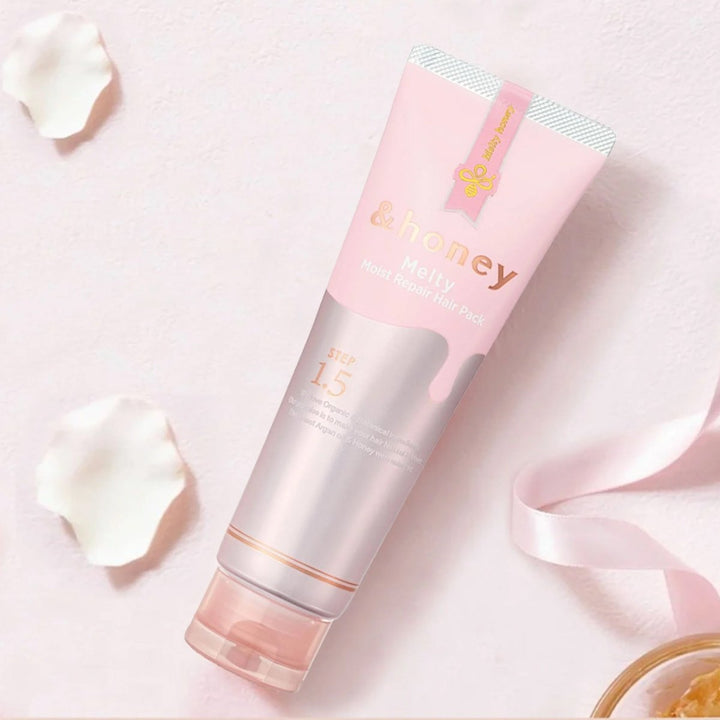 &HONEY Melty Moist Repair Hair Pack 1.5 130g - Oriental Rose Honey Fragrance Health & Beauty oceanbuy.ca markham toronto free ship USA asian korean skincare