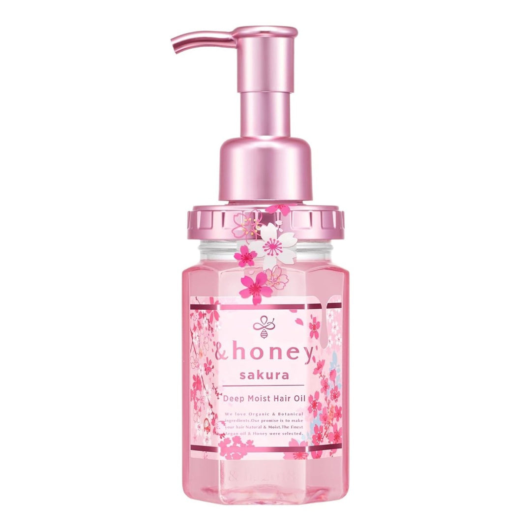 &HONEY Sakura Deep Moist Hair Oil 100ml Hair Care