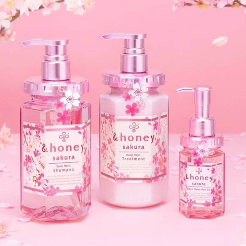 &HONEY Sakura Deep Moist Shampoo 440ml Hair Care