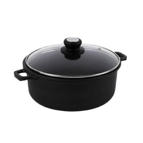 HUOCHU Nonstick Soup Pot Die - Casting Aluminum Dishwasher Safe Die Cast Aluminum Cookware 28cm oceanbuy.ca markham toronto free ship USA asian korean skincare