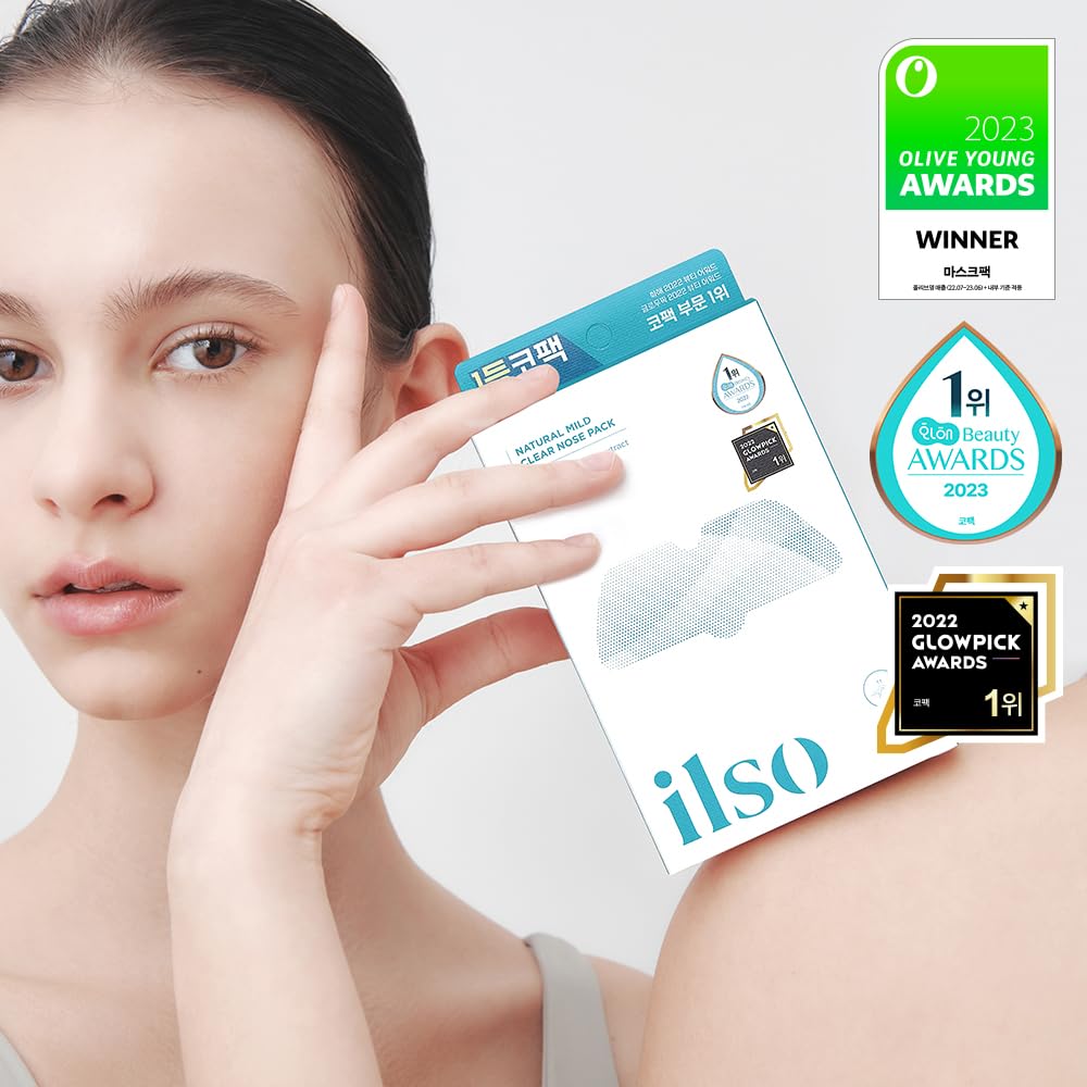 ILSO Natural Mild Clear Nose Pack 5Pcs Health & Beauty oceanbuy beauty markham toronto free ship USA asian korean skincare