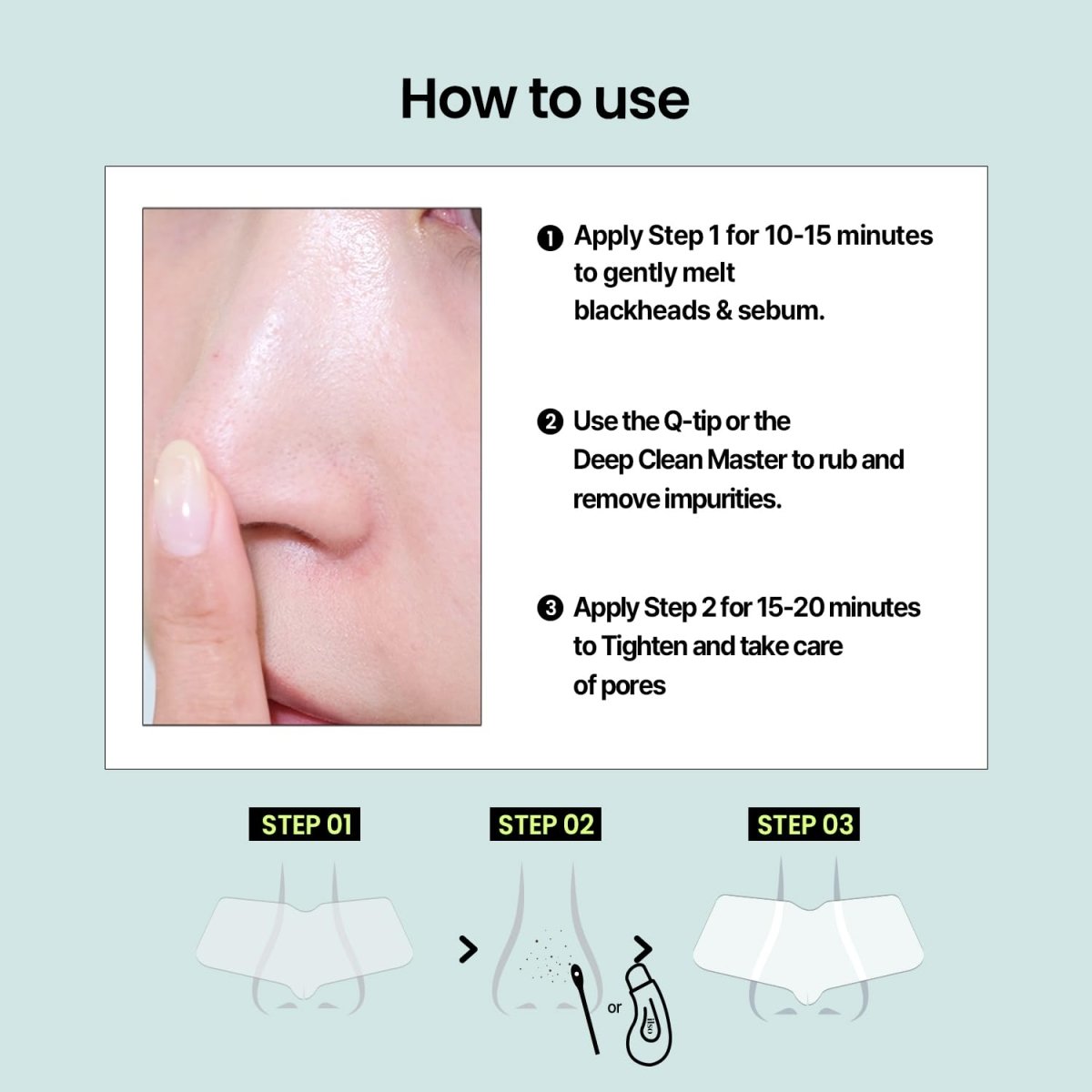 ILSO Natural Mild Clear Nose Pack 5Pcs Health & Beauty oceanbuy beauty markham toronto free ship USA asian korean skincare