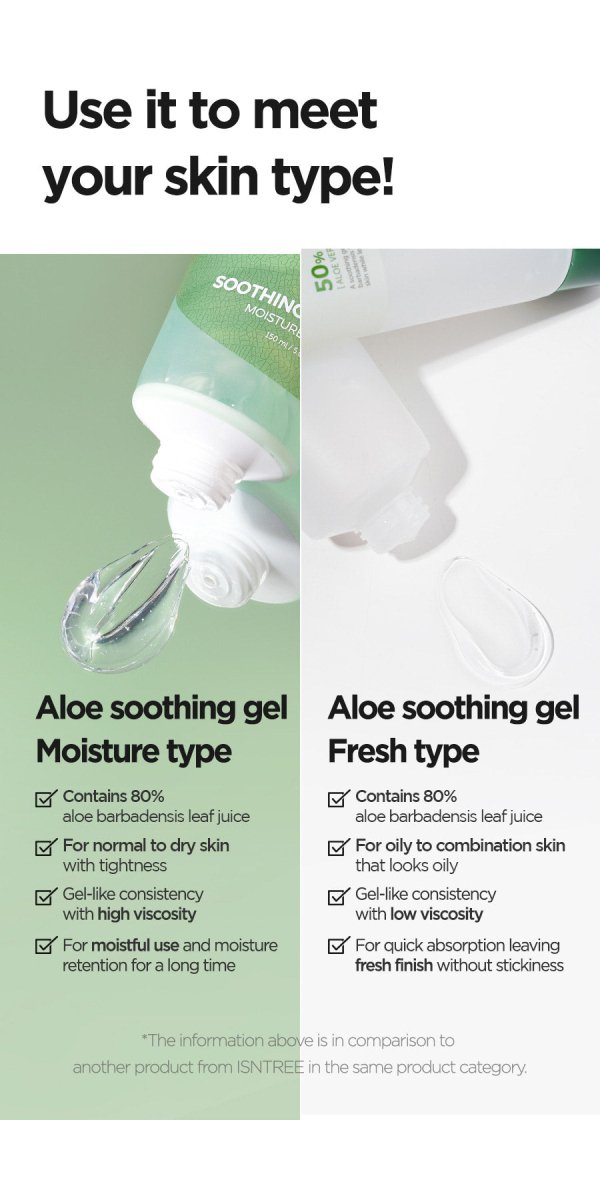 ISNTREE Aloe Soothing Gel Moisture Type 150ml Health & Beauty oceanbuy.ca markham toronto free ship USA asian korean skincare