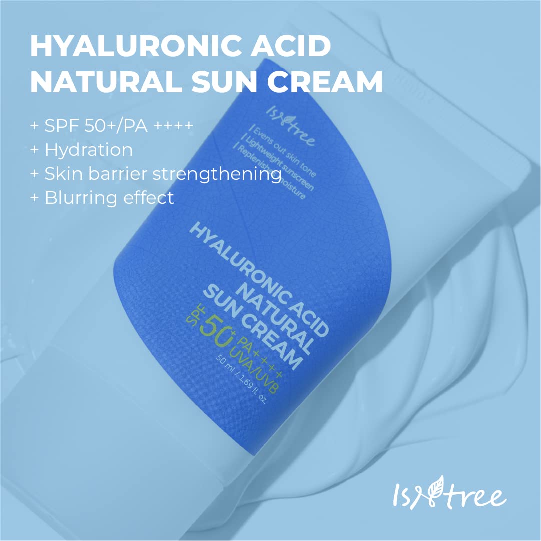 ISNTREE Hyaluronic Acid Natural Sunscreen 50ml (NPN 80121023) Health & Beauty oceanbuy.ca markham toronto free ship USA asian korean skincare