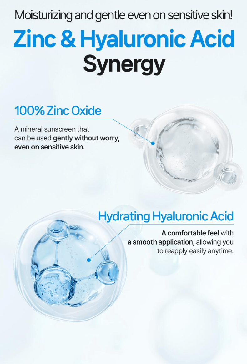 ISNTREE Hyaluronic Acid Natural Sunscreen SPF50+ PA++++ 50ml (NPN 80121023) Health & Beauty Kbeauty markham toronto free ship USA asian korean