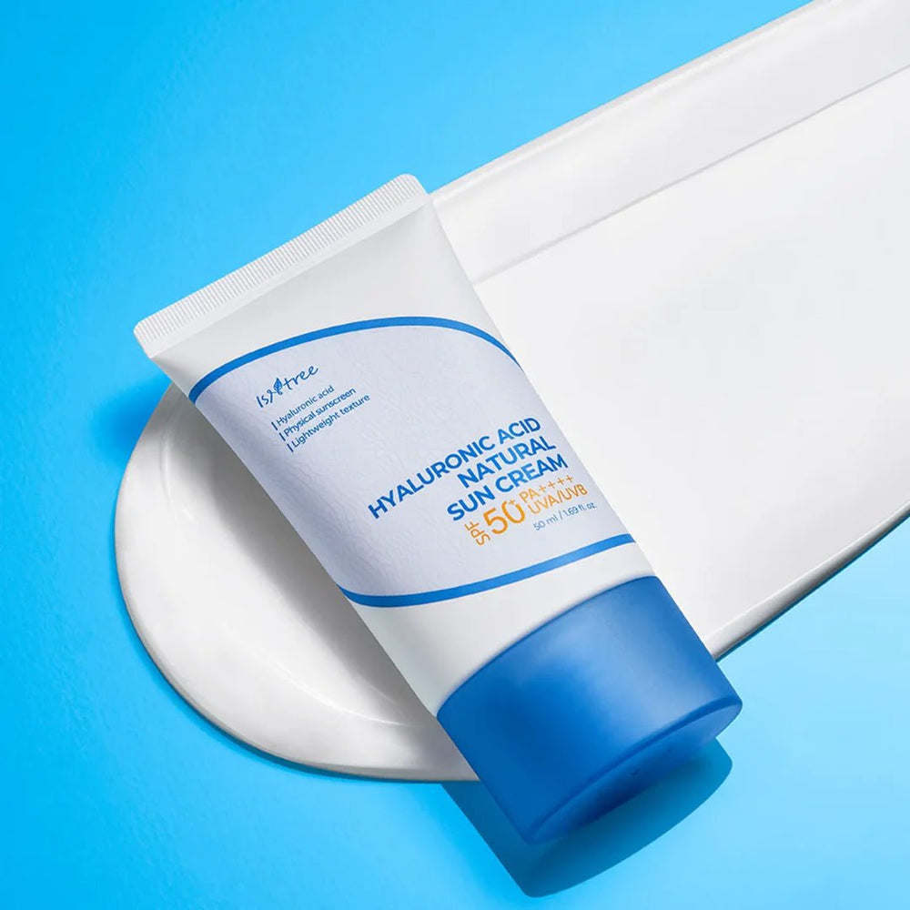 ISNTREE Hyaluronic Acid Natural Sunscreen SPF50+ PA++++ 50ml (NPN 80121023) Health & Beauty Kbeauty markham toronto free ship USA asian korean