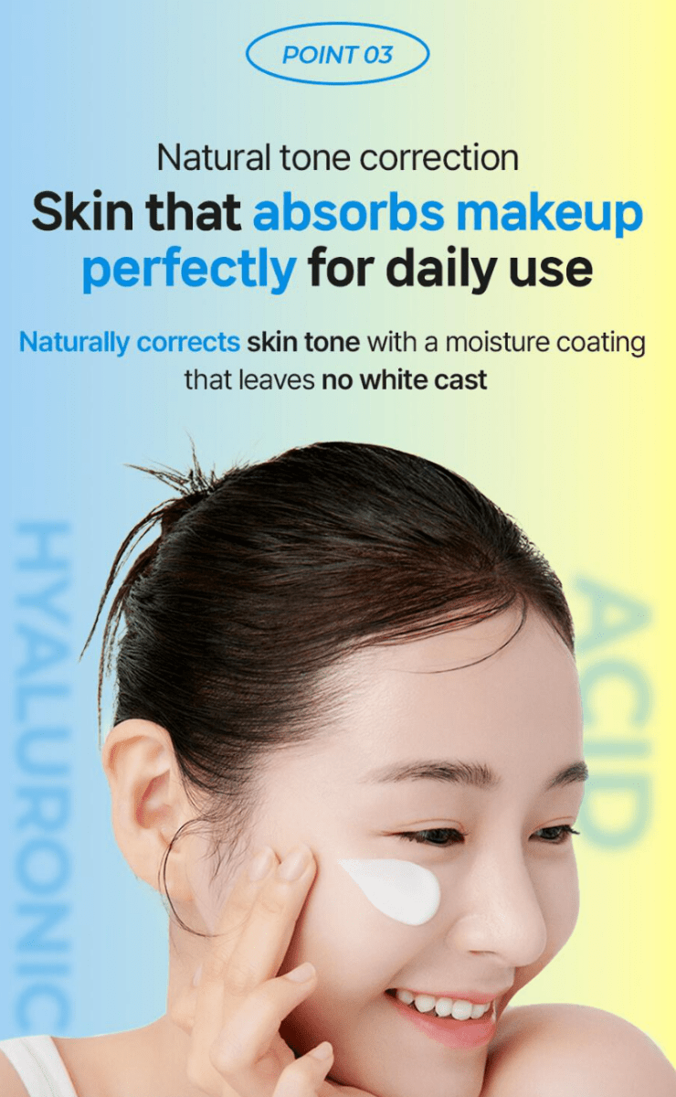 ISNTREE Hyaluronic Acid Natural Sunscreen SPF50+ PA++++ 50ml (NPN 80121023) Health & Beauty Kbeauty markham toronto free ship USA asian korean