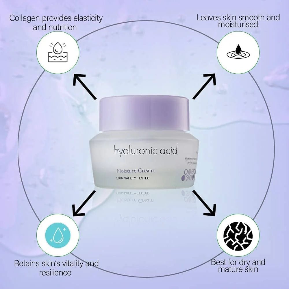 IT'S SKIN Hyaluronic Acid Moisture Cream 50ml Health & Beauty Kbeauty markham toronto free ship USA asian korean