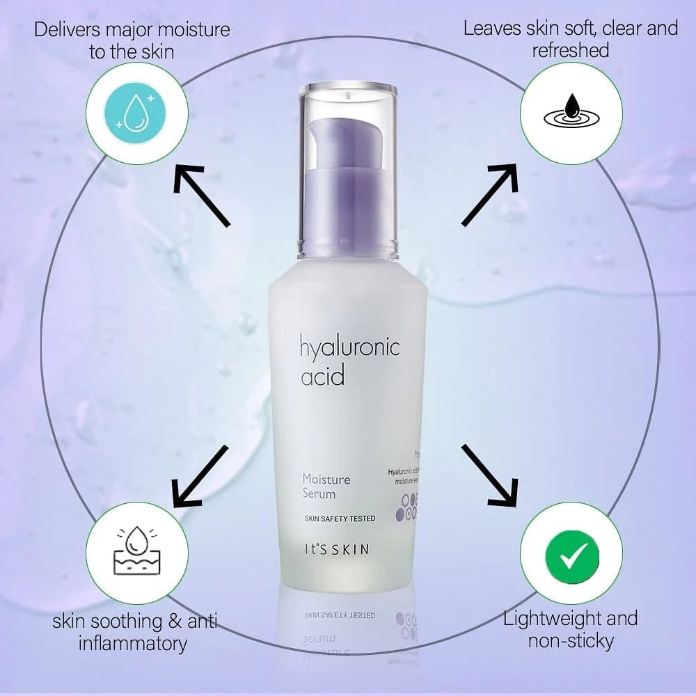 IT'S SKIN Hyaluronic Acid Moisture Serum 40ml Health & Beauty oceanbuy.ca markham toronto free ship USA asian korean skincare