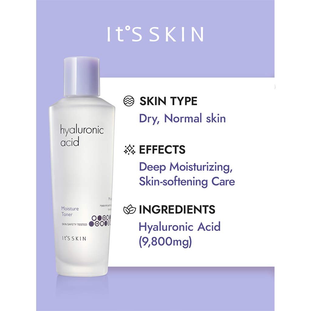 IT’S SKIN Hyaluronic Acid Moisture Toner 150ml Health & Beauty oceanbuy beauty markham toronto free ship USA asian korean skincare