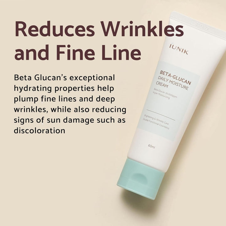 iUNIK Beta Glucan Daily Moisture Cream 60ml Health & Beauty