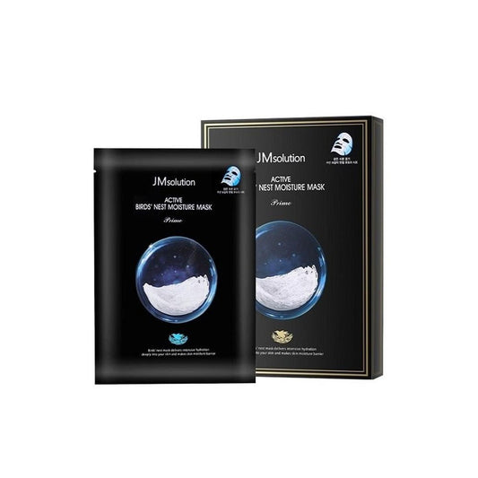 JM Solution Active Birds' Nest Moisture Mask Prime - 10 Sheets oceanbuy.ca markham toronto free ship USA asian korean skincare