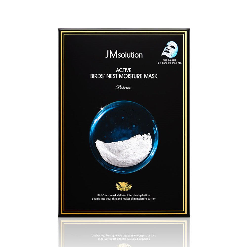 JM Solution Active Birds' Nest Moisture Mask Prime - 10 Sheets oceanbuy.ca markham toronto free ship USA asian korean skincare