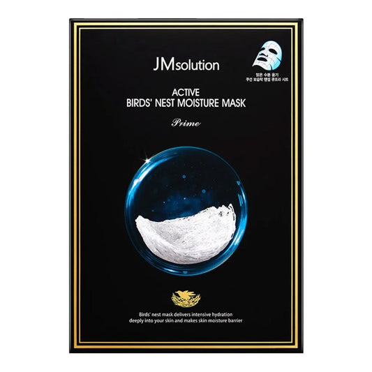 JM SOLUTION Active Birds' Nest Moisture Mask 10Pcs Health & Beauty oceanbuy beauty markham toronto free ship USA asian korean skincare