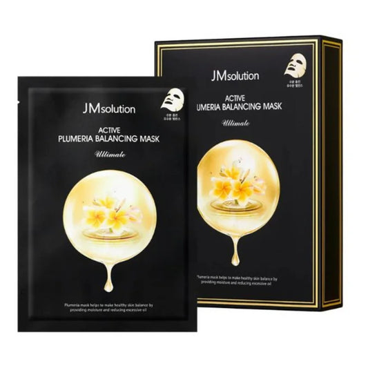 JM SOLUTION Active Plumeria Balancing Mask Ultimate 10Pcs Health & Beauty oceanbuy.ca markham toronto free ship USA asian korean skincare