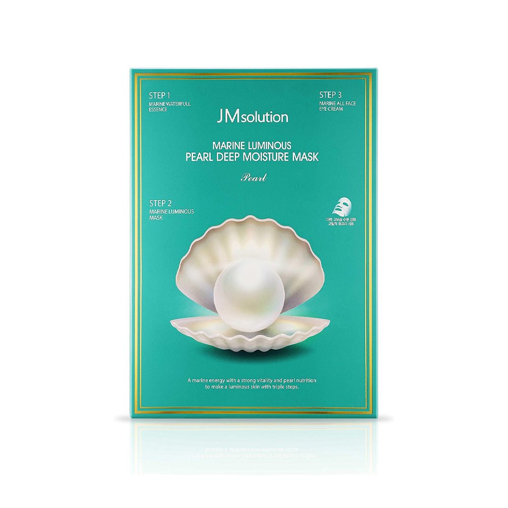 JM Solution Marine Luminous Pearl Deep Moisture Mask 10pcs oceanbuy.ca markham toronto free ship USA asian korean skincare