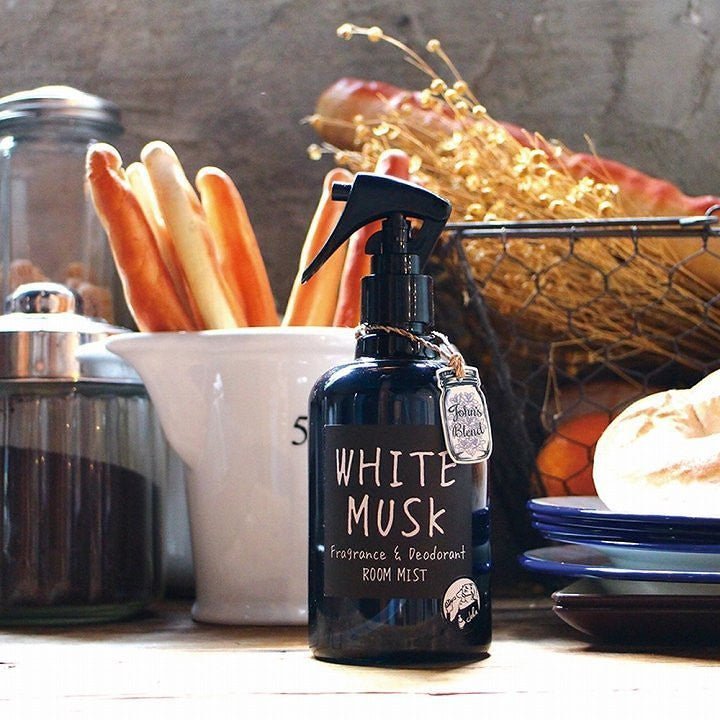 JOHN'S BLEND Fragrance and Deodorant Room Mist 280ml - White Musk Home & Garden oceanbuy beauty markham toronto free ship USA asian korean skincare