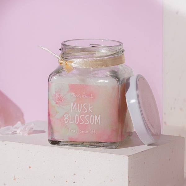 JOHN'S BLEND Fragrance Gel - Musk Blossom (135g) oceanbuy beauty markham toronto free ship USA asian korean skincare
