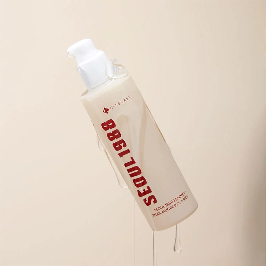 K - SECRET Seoul 1988 Essence: Snail Mucin 97% + Rice 100ml Health & Beauty