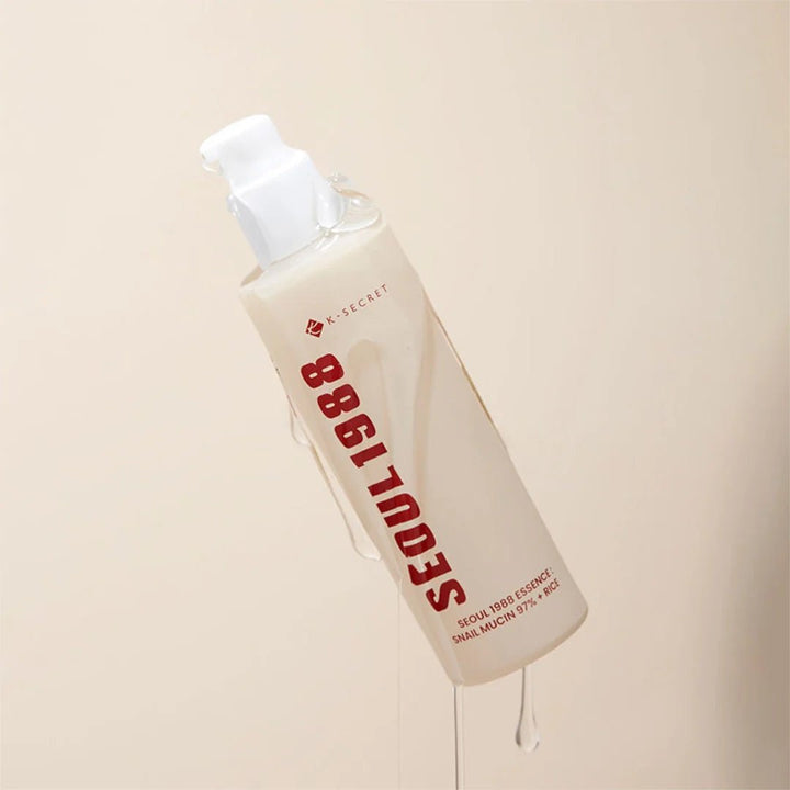 K - SECRET Seoul 1988 Essence: Snail Mucin 97% + Rice 100ml Health & Beauty