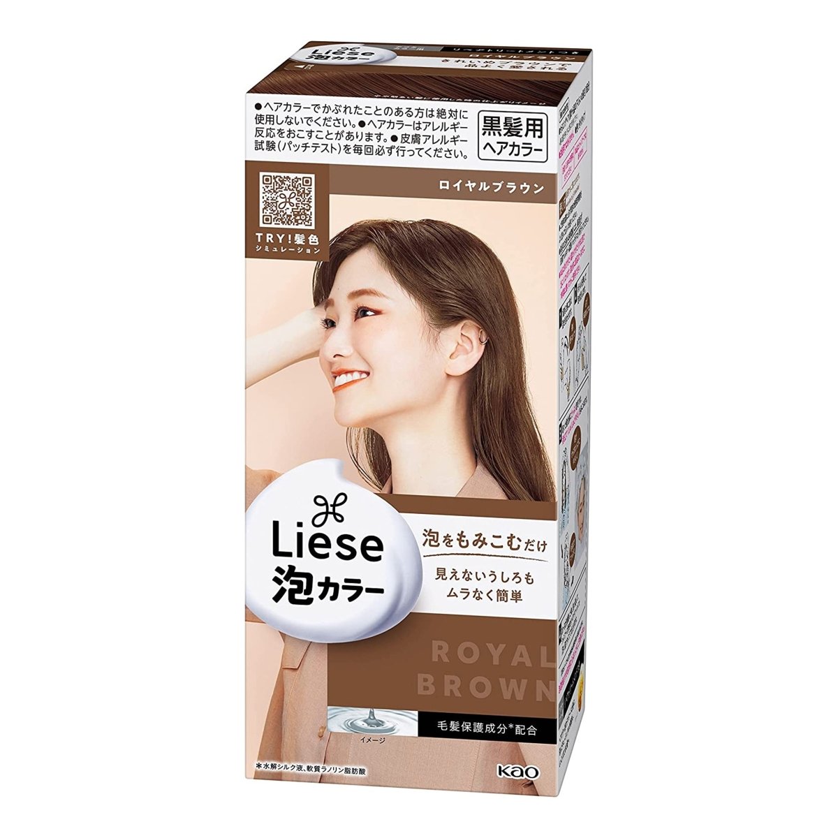 KAO Liese Creamy Bubble Hair Dye Color Natural Series - 8 Types to Choose Hair Care oceanbuy beauty markham toronto free ship USA asian korean skincare