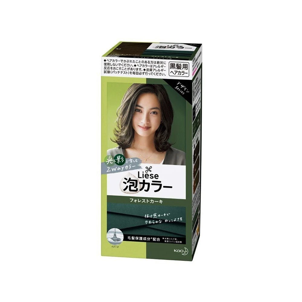 Kao Liese Creamy Bubble Hair Dye Color Design Series - 8 Types to choose oceanbuy.ca markham toronto free ship USA asian korean skincare