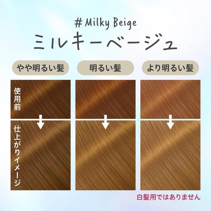 KAO Liese Tint Color Gel 191ml - Milky Beige Hair Care