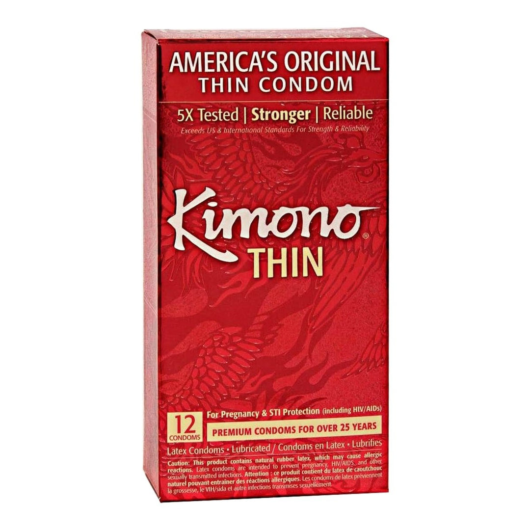 KIMONO Thin Condoms 12Pcs Health & Beauty