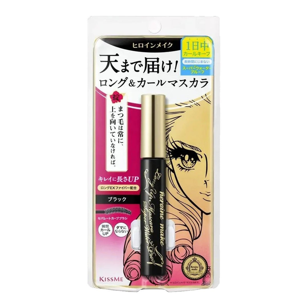 KISS ME Heroine Make Long Up Super Waterproof Mascara - 2 Color to Choose Health & Beauty oceanbuy beauty markham toronto free ship USA asian korean skincare