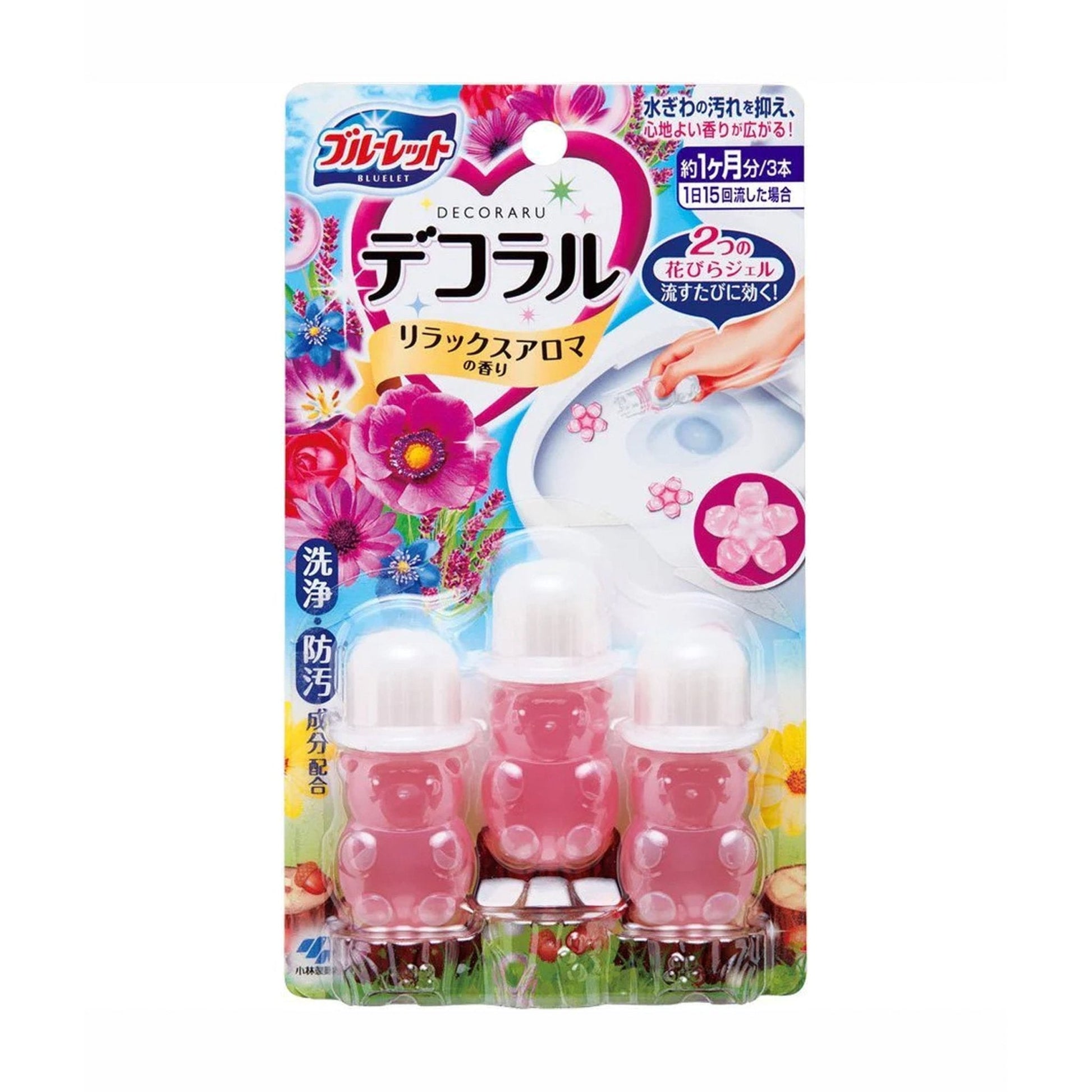 KOBAYASHI Petal - Shaped Toilet Cleansing Gel 7.5g*3Pcs - 5 Types to Choose Home & Garden oceanbuy.ca markham toronto free ship USA asian korean skincare