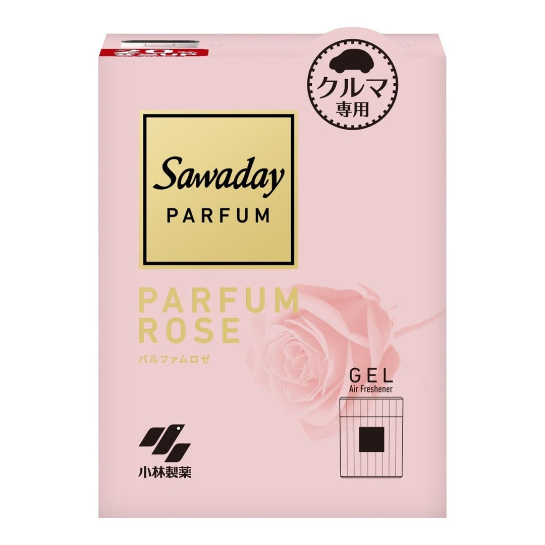 KOBAYASHI Sawaday Car Gel Parfum 110g - Rose Home & Garden oceanbuy beauty markham toronto free ship USA asian korean skincare