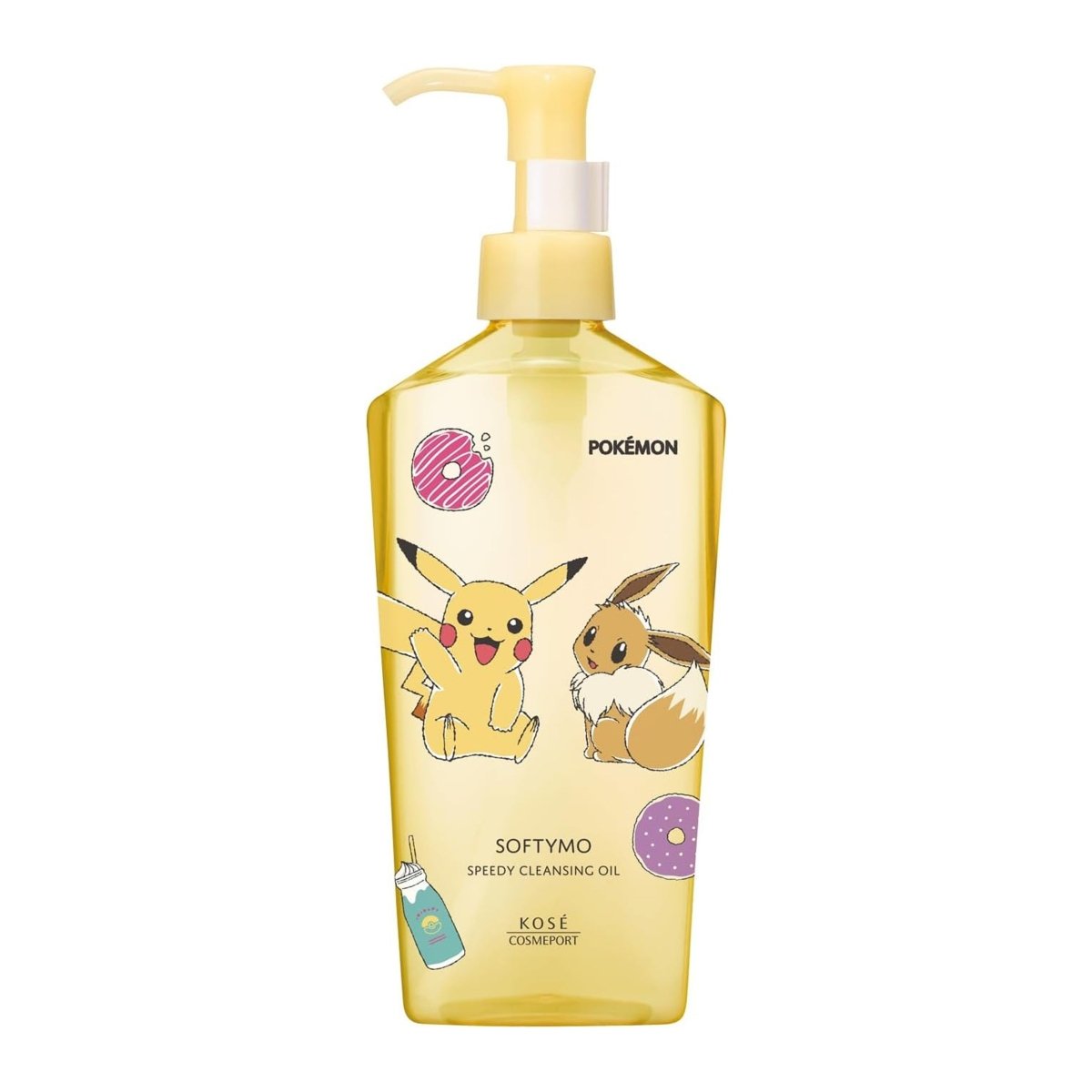 KOSE Softymo Speedy Cleansing Oil Pokemon Design 240ml Health & Beauty oceanbuy beauty markham toronto free ship USA asian korean skincare