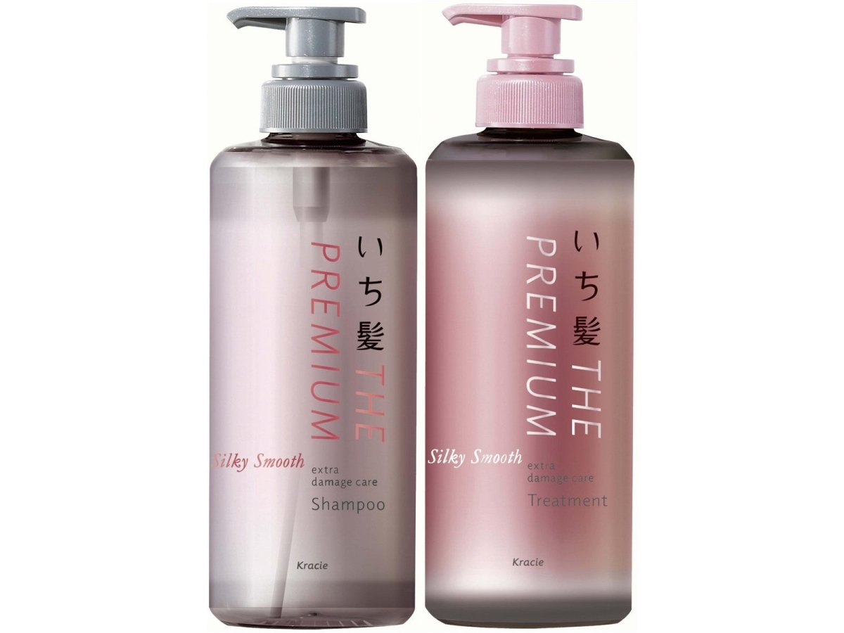 KRACIE Ichikami The Premium Shampoo & Treatment Pair Set 400ml*2 - Silky Smooth Health & Beauty oceanbuy.ca markham toronto free ship USA asian korean skincare