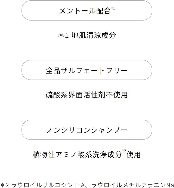 KRACIE ICHIKAMI Hair Care Set Limited Edition 480ml*2 - Cool Japanese Peppermint Scent Hair Care