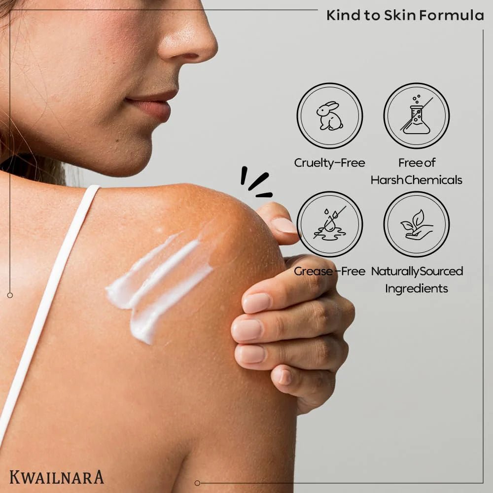 KWAILNARA Milk Body Lotion 560ml - Peach Health & Beauty