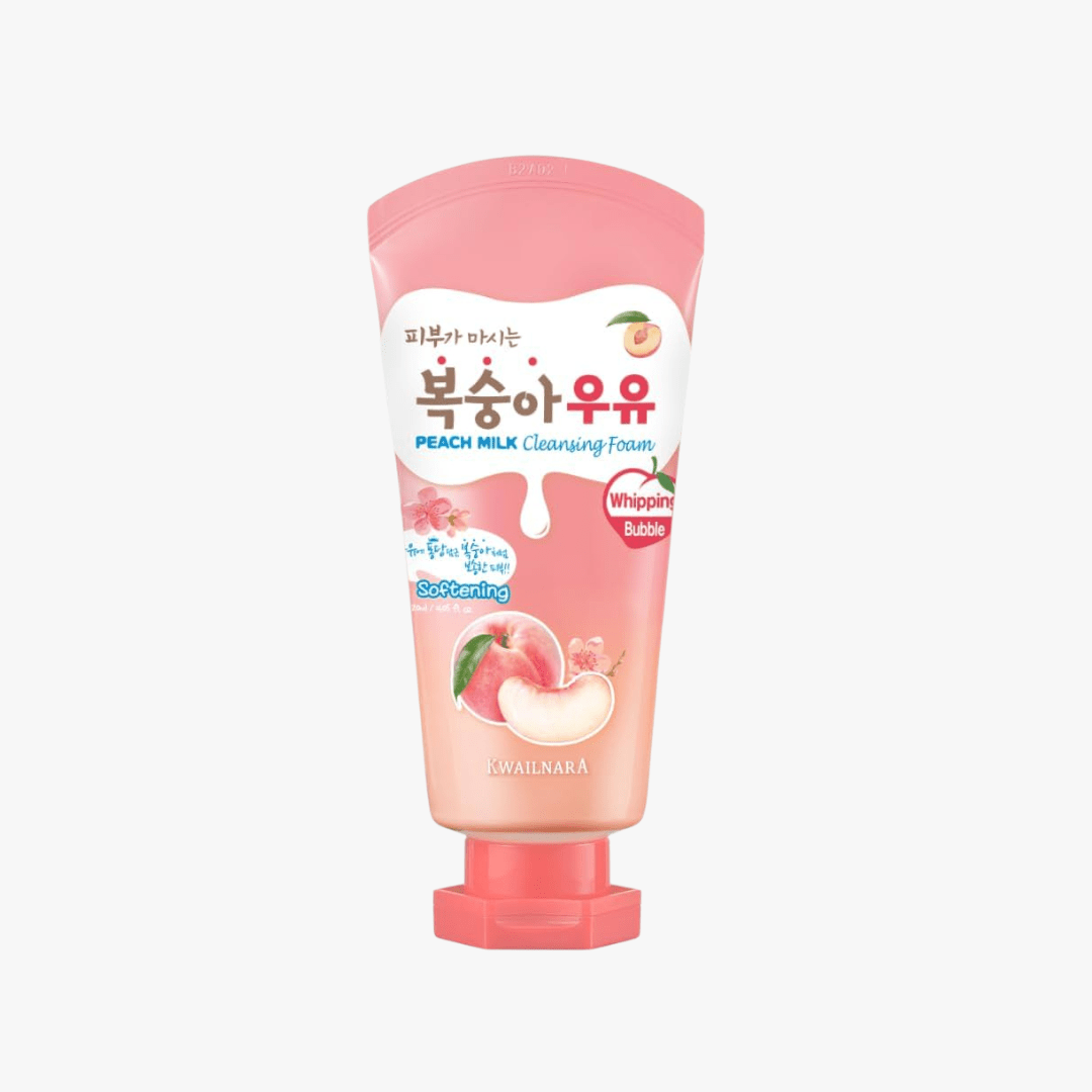 KWAILNARA Peach Milk Cleansing Foam 120ml Facial Cleanser 1