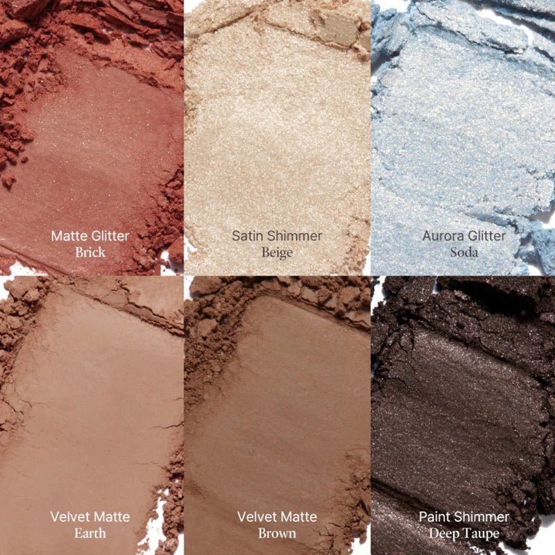 Laka Forever 6 Eye Palette 7g - 4 Color to Choose Health & Beauty