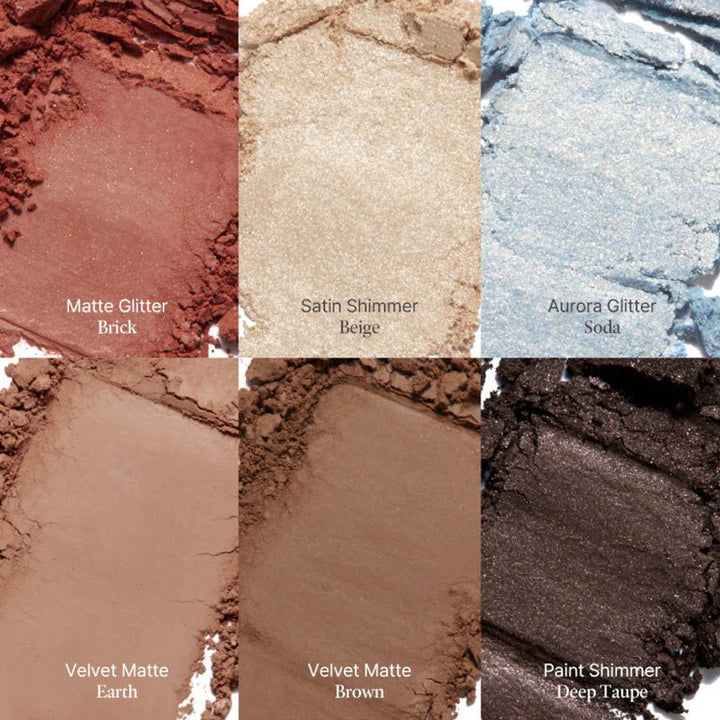 Laka Forever 6 Eye Palette 7g - 4 Color to Choose Health & Beauty