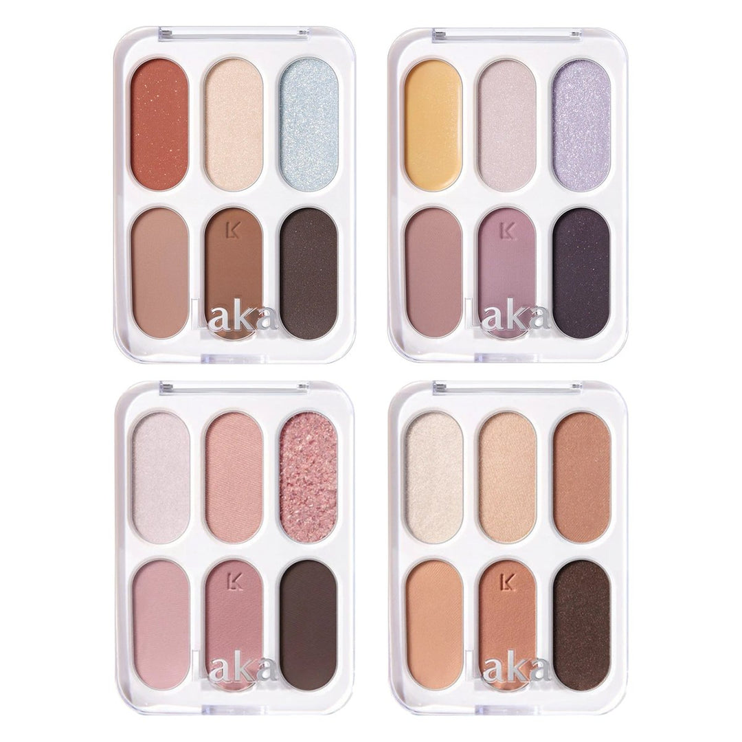 Laka Forever 6 Eye Palette 7g - 4 Color to Choose Health & Beauty