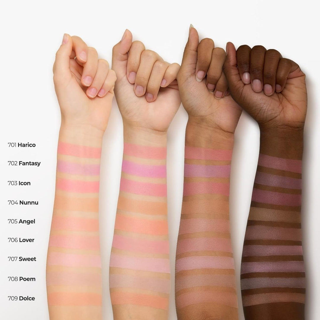 Laka Love Silk Blush 5.2g - 5 Color to Choose Health & Beauty