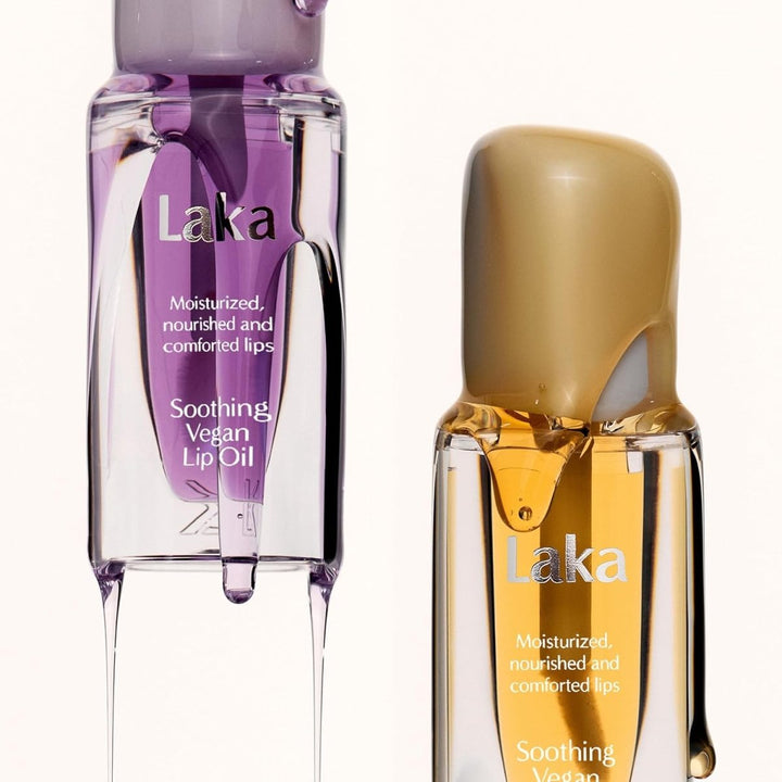 Laka Soothing Vegan Lip Oil 4.5ml - 2 Types to Choose Health & Beauty