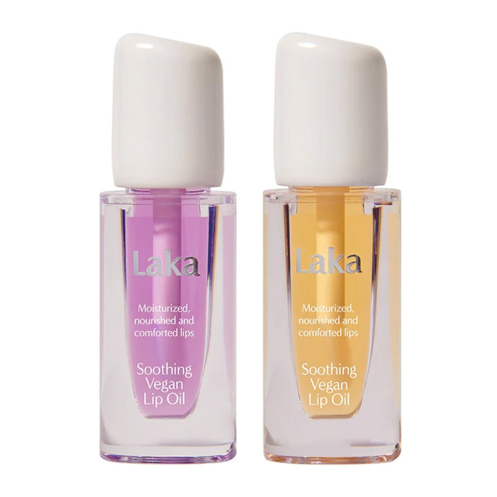 Laka Soothing Vegan Lip Oil 4.5ml - 2 Types to Choose Health & Beauty